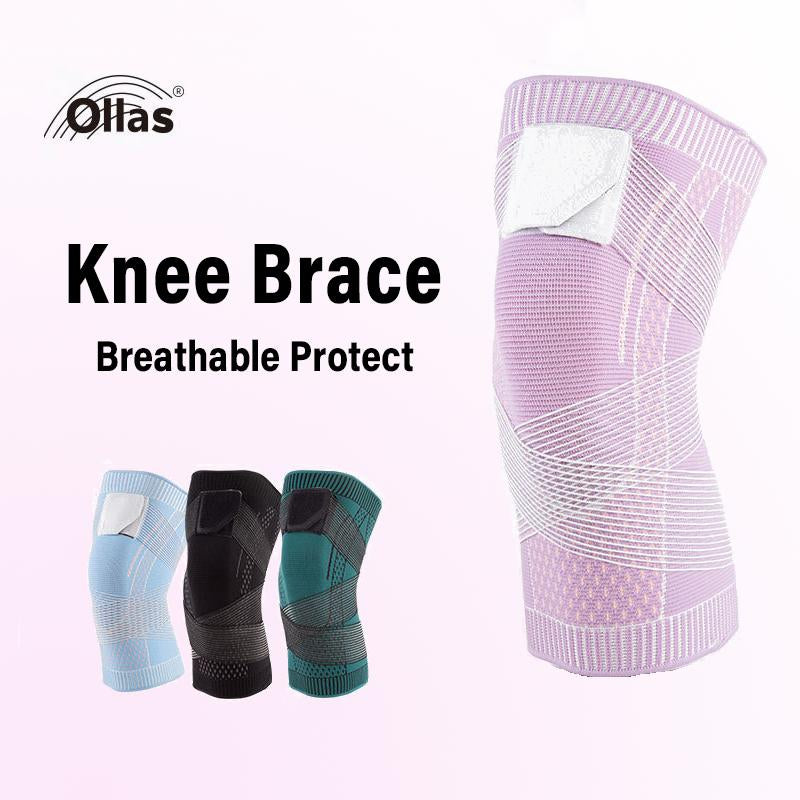 OLLAS Knee Protection Knee Pads, Volleyball Knee Pads, Soft Sponge Knee Pads to Avoid Floor Burns and Bruising （1 Pair）