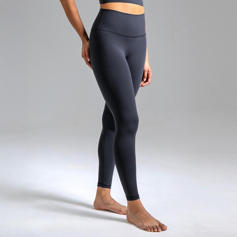 Colorfulkoala Women'S No Front Seam Dreamlux High-Waisted Yoga Pants Tummy Control Athletic Workout Leggings with Inner Pocket 25"/28"