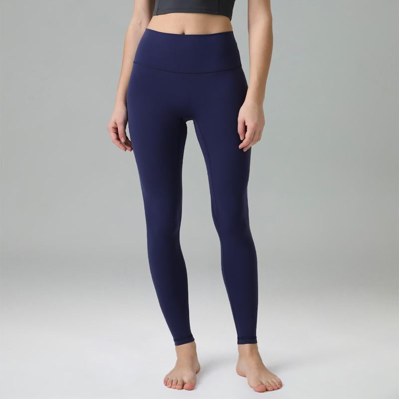 Colorfulkoala Women'S No Front Seam Dreamlux High-Waisted Yoga Pants Tummy Control Athletic Workout Leggings with Inner Pocket 25"/28"