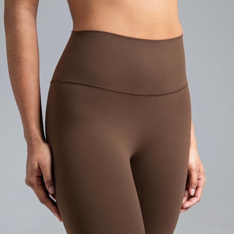 Colorfulkoala Women'S No Front Seam Dreamlux High-Waisted Yoga Pants Tummy Control Athletic Workout Leggings with Inner Pocket 25"/28"
