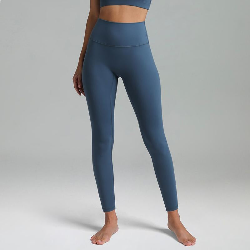 Colorfulkoala Women'S No Front Seam Dreamlux High-Waisted Yoga Pants Tummy Control Athletic Workout Leggings with Inner Pocket 25"/28"
